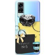 Прозрачный чехол BoxFace Vivo Y53S Fashion Pug