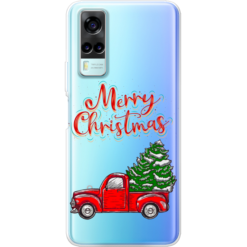 Прозрачный чехол BoxFace Vivo Y53S Holiday Car