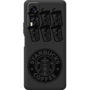 Черный чехол BoxFace Vivo Y53S Black Coffee