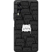 Черный чехол BoxFace Vivo Y53S 