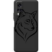 Черный чехол BoxFace Vivo Y53S Wolf