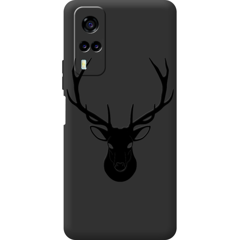 Черный чехол BoxFace Vivo Y53S Deer