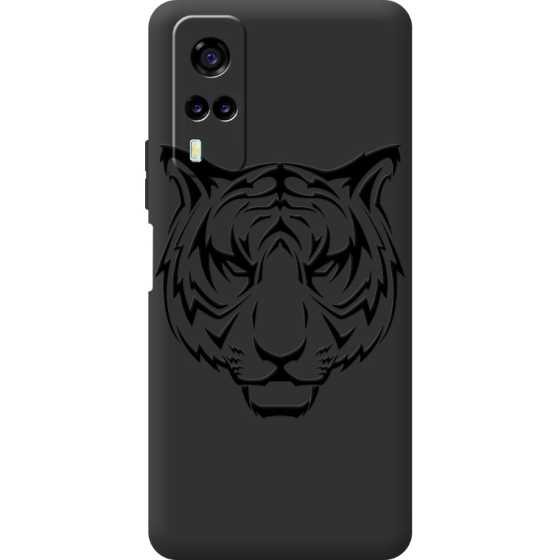 Черный чехол BoxFace Vivo Y53S Tiger