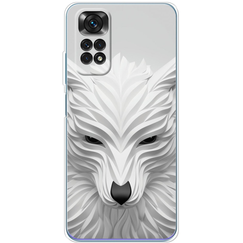 Чехол BoxFace Xiaomi Redmi Note 11 / Note 11S Global Version White Wolf