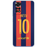 Чехол BoxFace Xiaomi Redmi Note 11 / Note 11S Global Version Messi 10