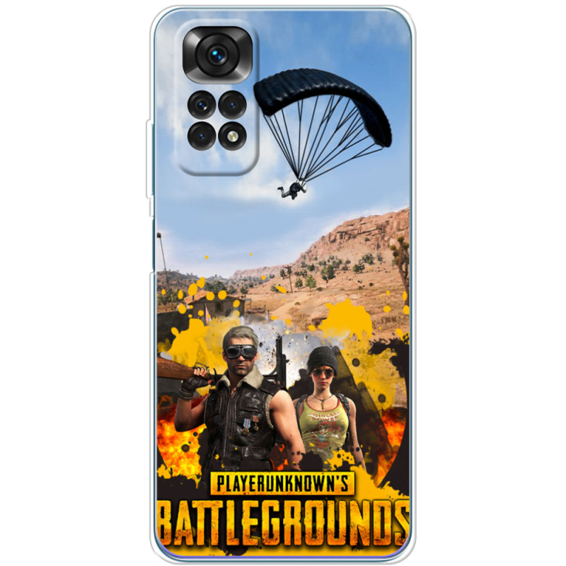 Чехол BoxFace Xiaomi Redmi Note 11 / Note 11S Global Version Pubg parachute