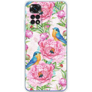 Чехол BoxFace Xiaomi Redmi Note 11 / Note 11S Global Version Birds and Flowers