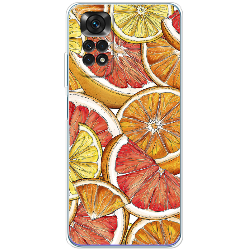 Чехол BoxFace Xiaomi Redmi Note 11 / Note 11S Global Version Citrus Pattern