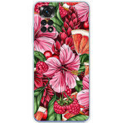 Чехол BoxFace Xiaomi Redmi Note 11 / Note 11S Global Version Tropical Flowers