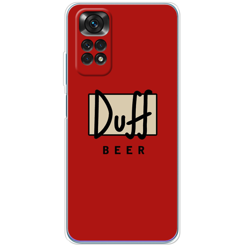 Чехол BoxFace Xiaomi Redmi Note 11 / Note 11S Global Version Duff beer