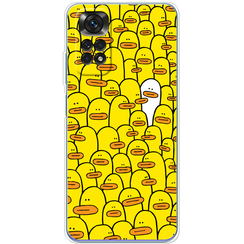 Чехол BoxFace Xiaomi Redmi Note 11 / Note 11S Global Version Yellow Ducklings