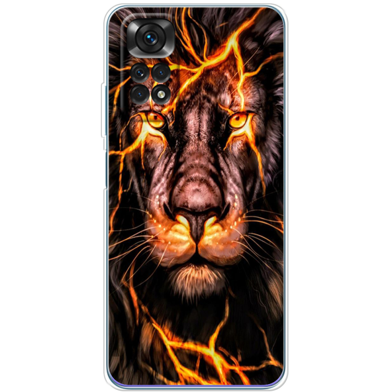 Чехол BoxFace Xiaomi Redmi Note 11 / Note 11S Global Version Fire Lion