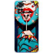 Чехол BoxFace Xiaomi Redmi Note 11 / Note 11S Global Version Girl Pop Art