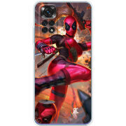 Чехол BoxFace Xiaomi Redmi Note 11 / Note 11S Global Version Woman Deadpool