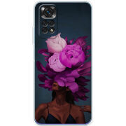 Чехол BoxFace Xiaomi Redmi Note 11 / Note 11S Global Version Exquisite Purple Flowers