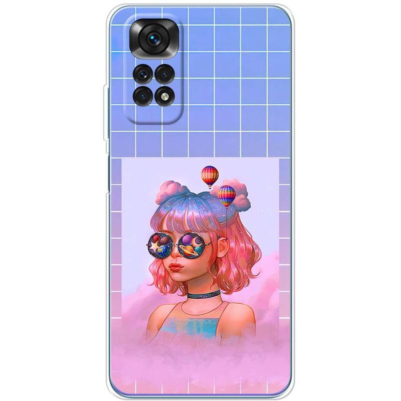 Чехол BoxFace Xiaomi Redmi Note 11 / Note 11S Global Version Girl in the Clouds