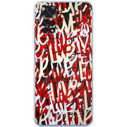 Чехол BoxFace Xiaomi Redmi Note 11 / Note 11S Global Version Love Graffiti