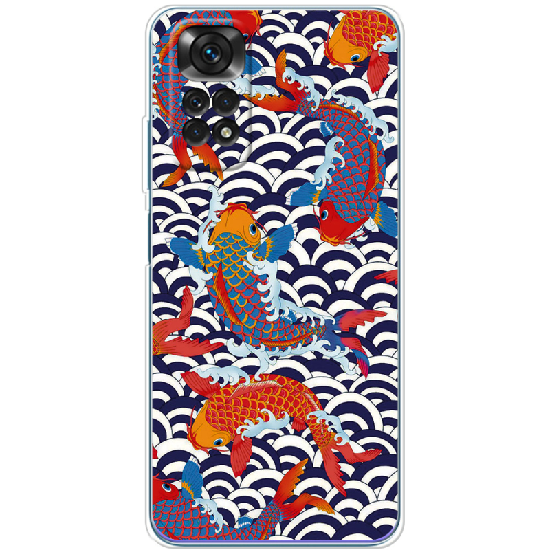 Чехол BoxFace Xiaomi Redmi Note 11 / Note 11S Global Version Koi Fish