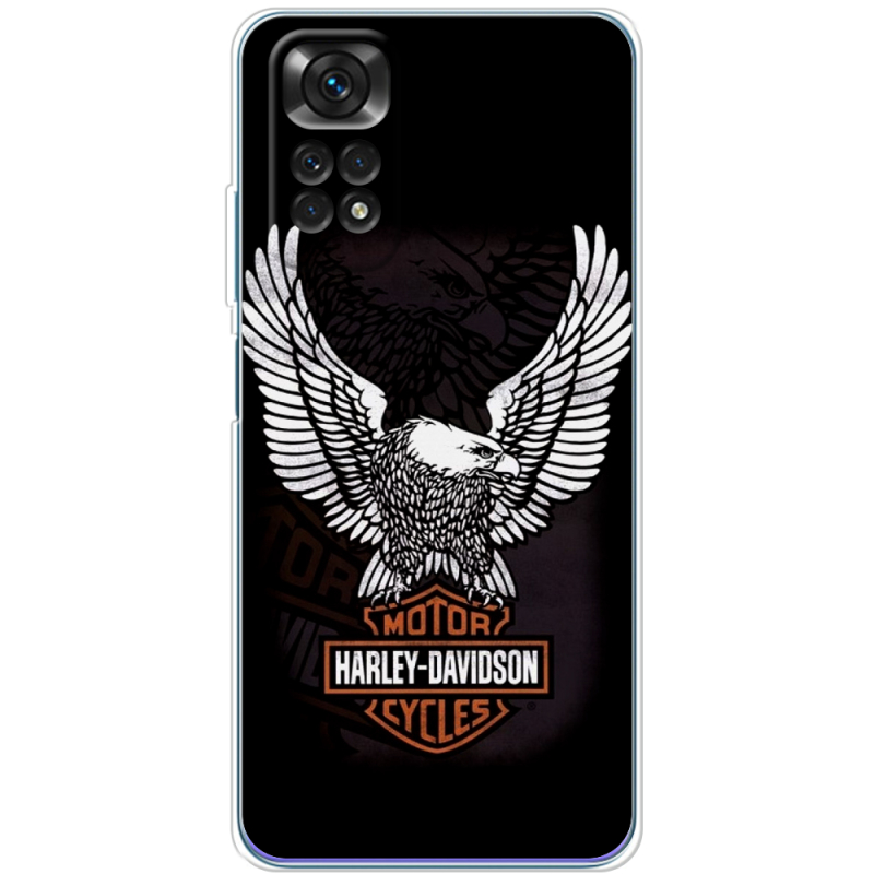 Чехол BoxFace Xiaomi Redmi Note 11 / Note 11S Global Version Harley Davidson and eagle