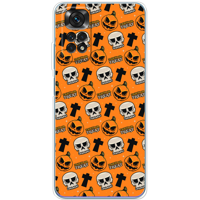 Чехол BoxFace Xiaomi Redmi Note 11 / Note 11S Global Version Halloween Trick or Treat