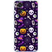 Чехол BoxFace Xiaomi Redmi Note 11 / Note 11S Global Version Halloween Purple Mood