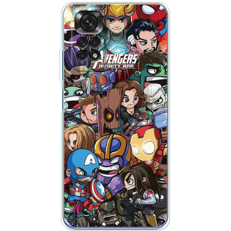 Чехол BoxFace Xiaomi Redmi Note 11 / Note 11S Global Version Avengers Infinity War