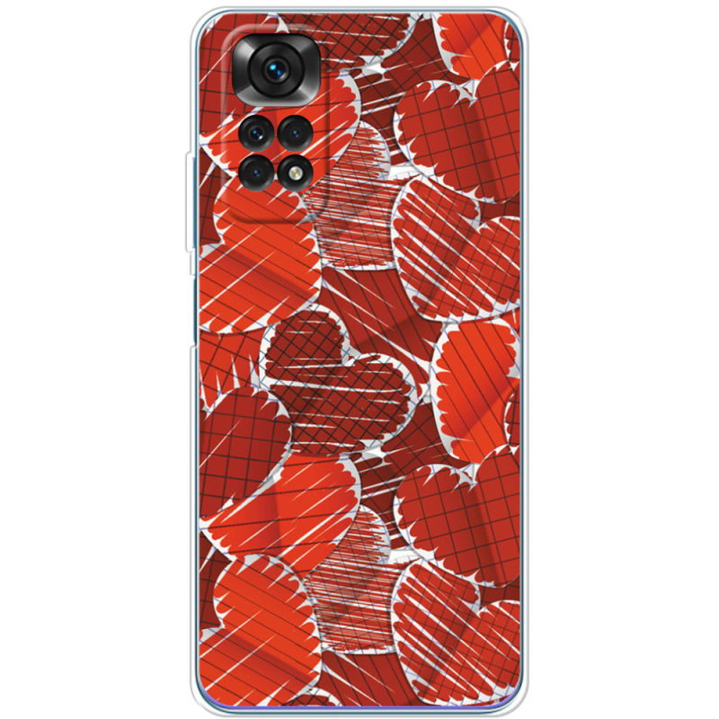 Чехол BoxFace Xiaomi Redmi Note 11 / Note 11S Global Version Heart Strings