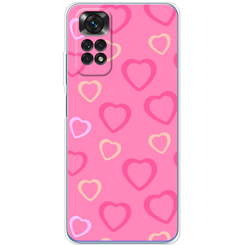 Чехол BoxFace Xiaomi Redmi Note 11 / Note 11S Global Version Sugar Hearts