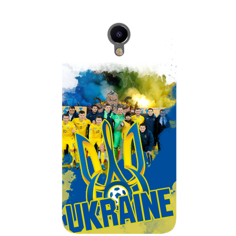 Чехол Uprint Meizu M3e Ukraine national team