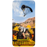 Чехол Uprint Meizu M3e Pubg parachute
