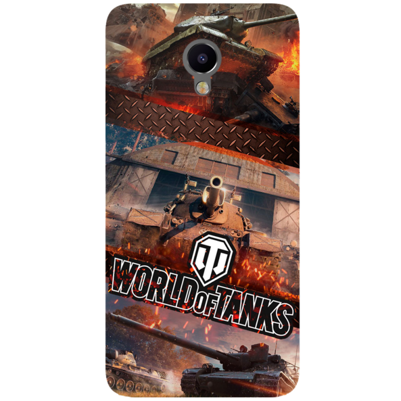 Чехол Uprint Meizu M3e World Of Tanks