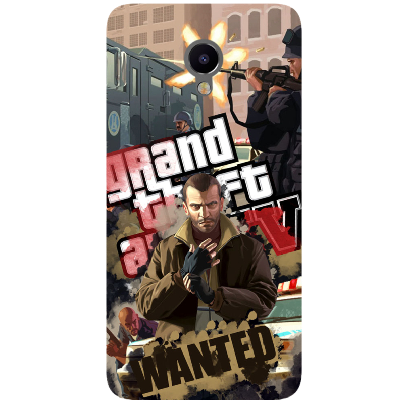 Чехол Uprint Meizu M3e GTA 4