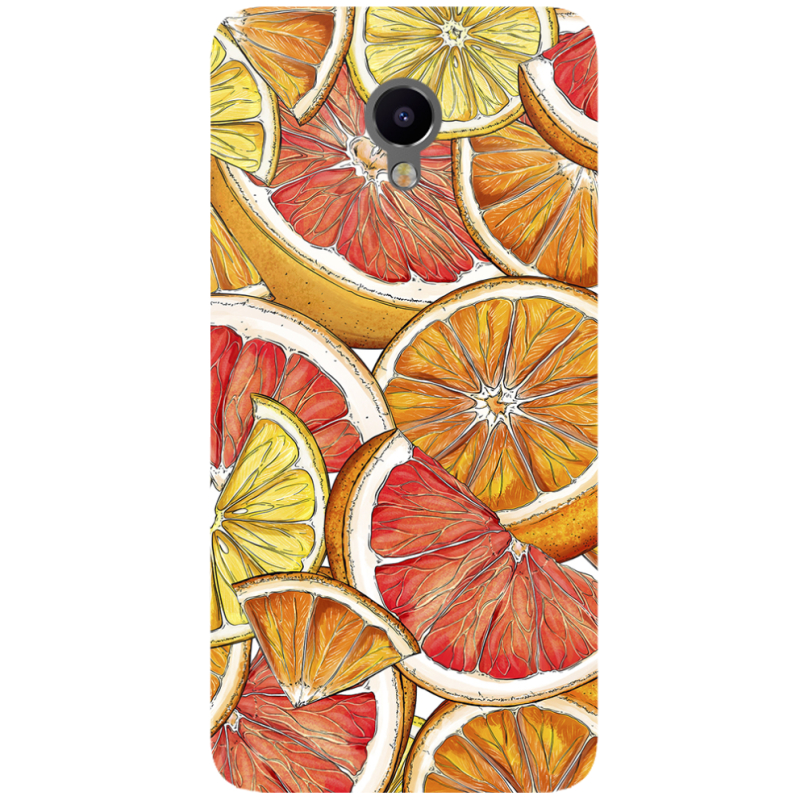 Чехол Uprint Meizu M3e Citrus Pattern