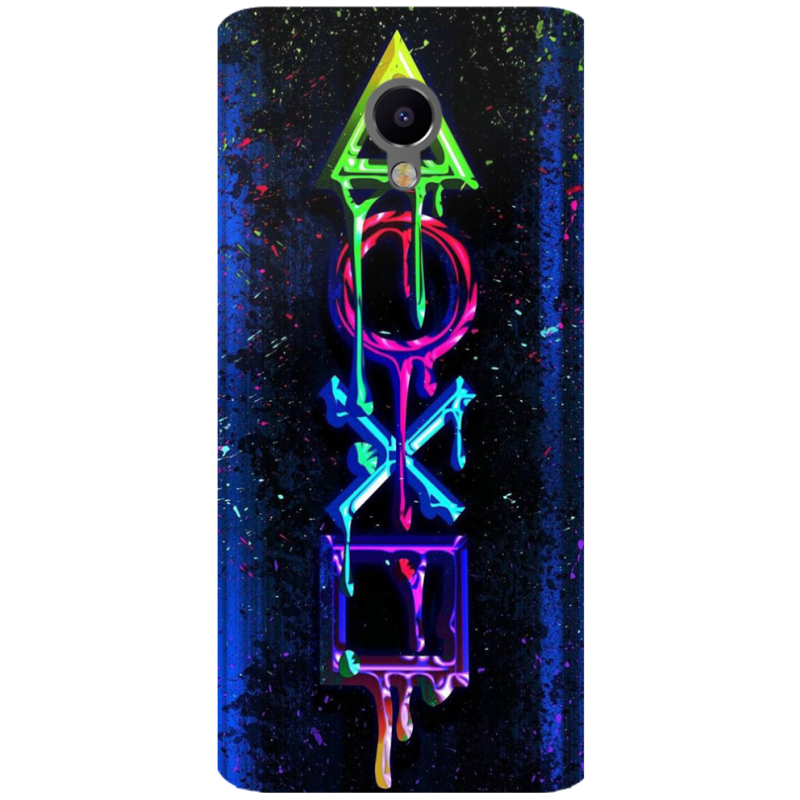 Чехол Uprint Meizu M3e Graffiti symbols