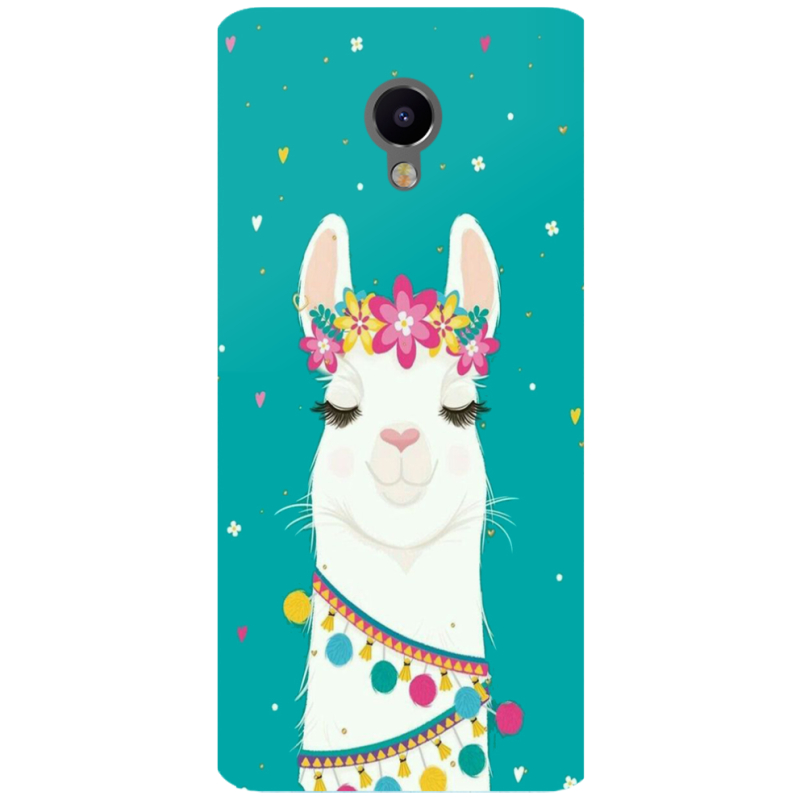 Чехол Uprint Meizu M3e Cold Llama