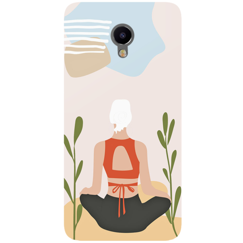 Чехол Uprint Meizu M3e Yoga Style