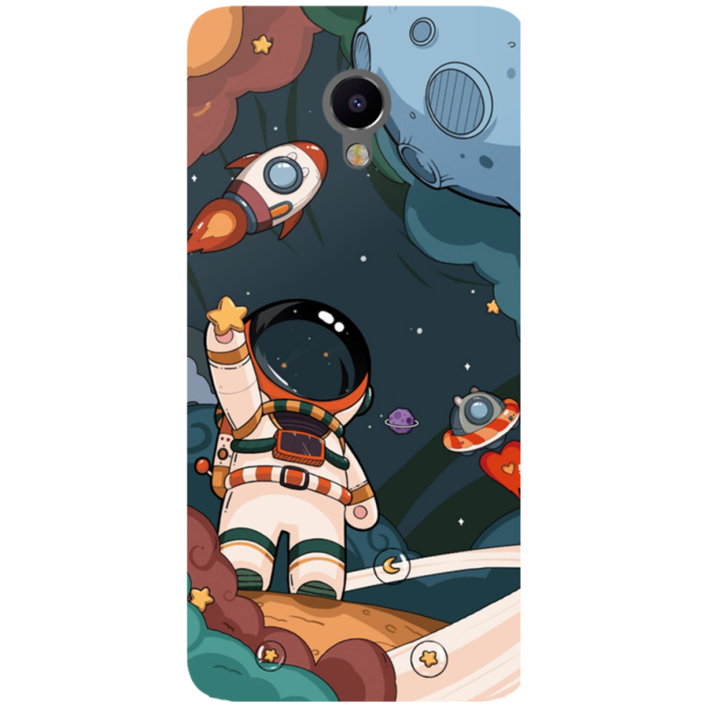 Чехол Uprint Meizu M3e Space Mission