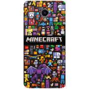 Чехол Uprint Meizu M3e Minecraft Mobbery