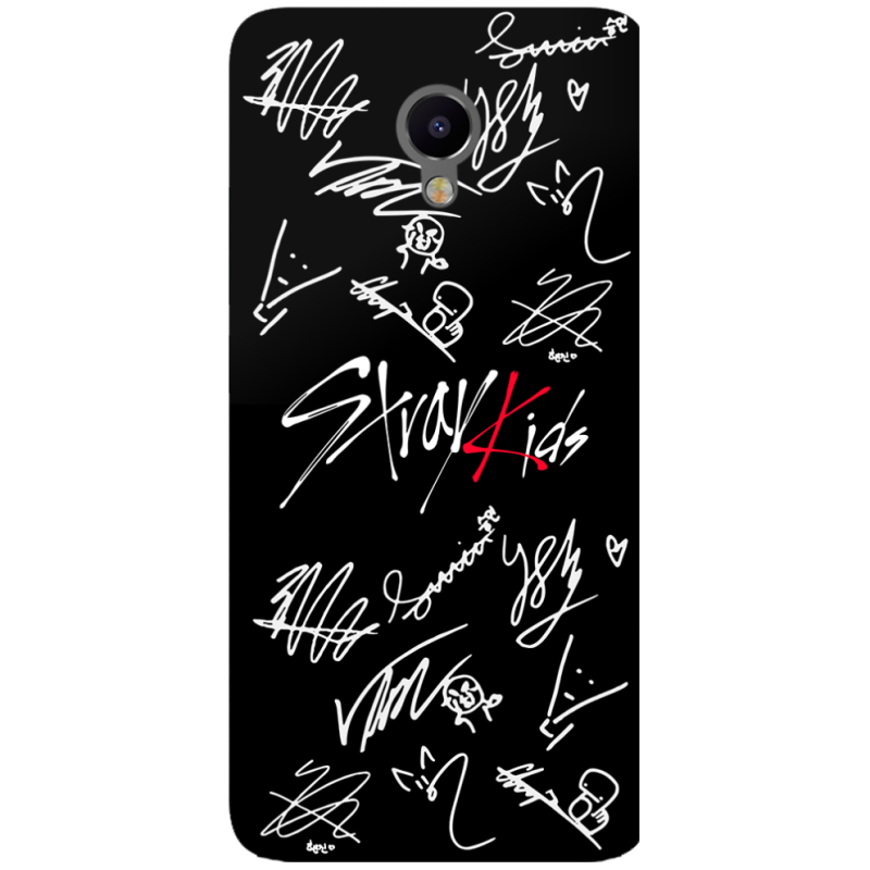 Чехол Uprint Meizu M3e Stray Kids автограф