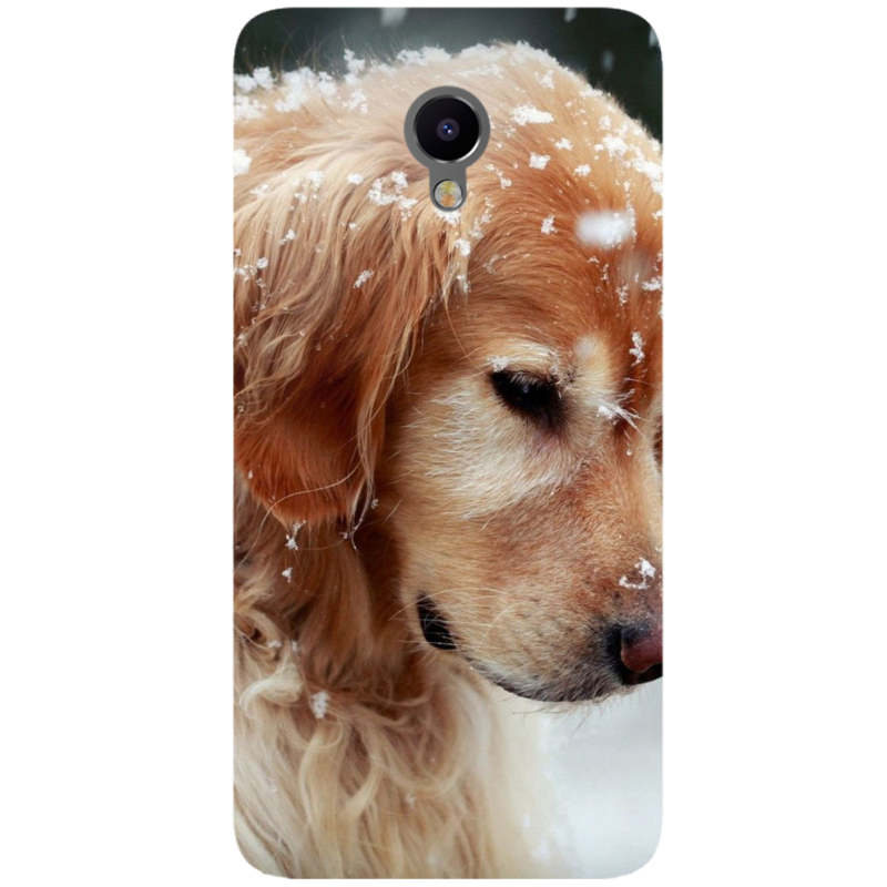 Чехол Uprint Meizu M3e Golden Retriever