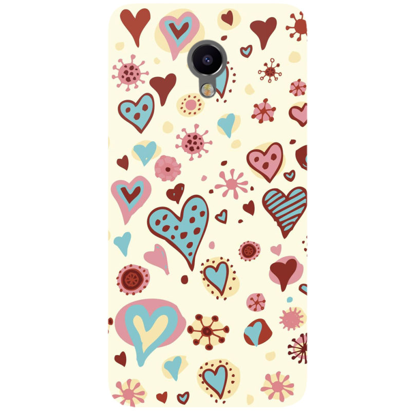 Чехол Uprint Meizu M3e Be my Valentine