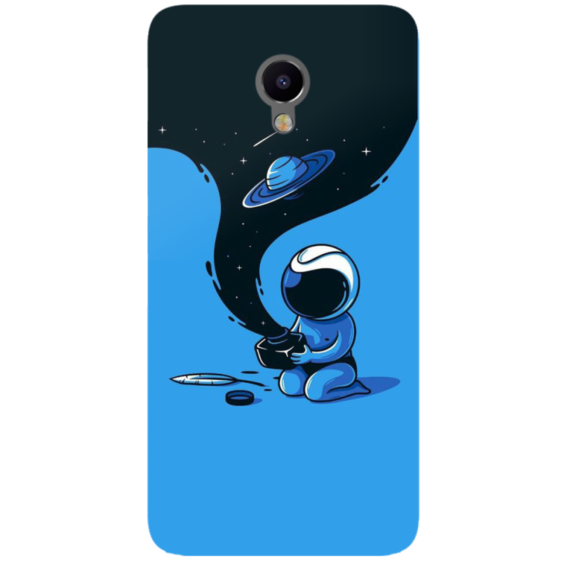 Чехол Uprint Meizu M3e Galaxy Art