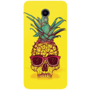 Чехол Uprint Meizu M3e Pineapple Skull