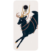 Чехол Uprint Meizu M3e Black Deer