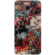 Чехол Uprint Meizu M3e Marvel Avengers