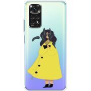 Прозрачный чехол BoxFace Xiaomi Redmi Note 11 / Note 11S Global Version Just a Girl