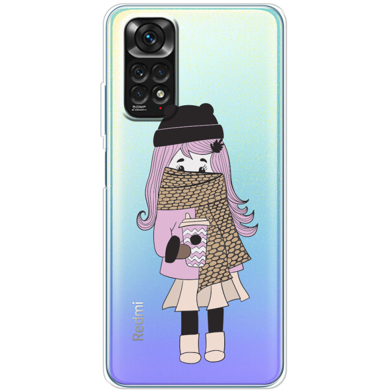 Прозрачный чехол BoxFace Xiaomi Redmi Note 11 / Note 11S Global Version Winter Morning Girl