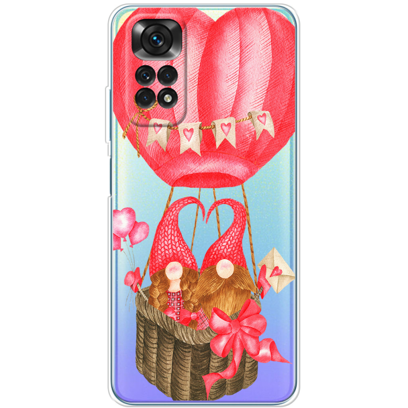 Прозрачный чехол BoxFace Xiaomi Redmi Note 11 / Note 11S Global Version Valentine Dwarfs