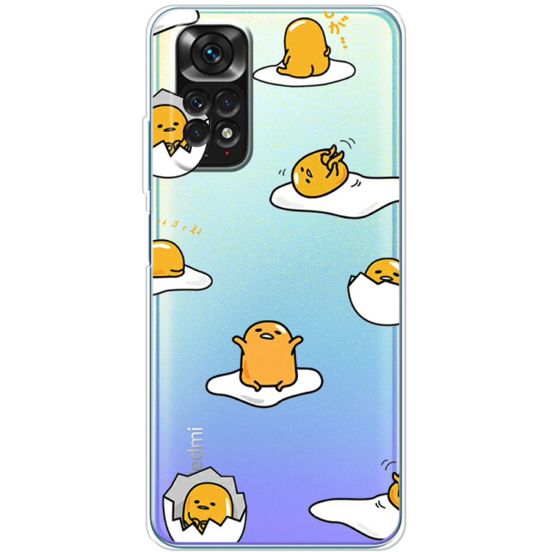 Прозрачный чехол BoxFace Xiaomi Redmi Note 11 / Note 11S Global Version Gudetama