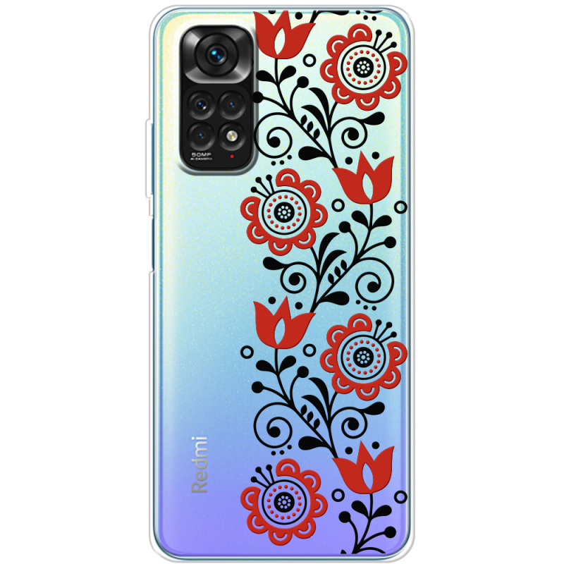 Прозрачный чехол BoxFace Xiaomi Redmi Note 11 / Note 11S Global Version Ethno Ornament